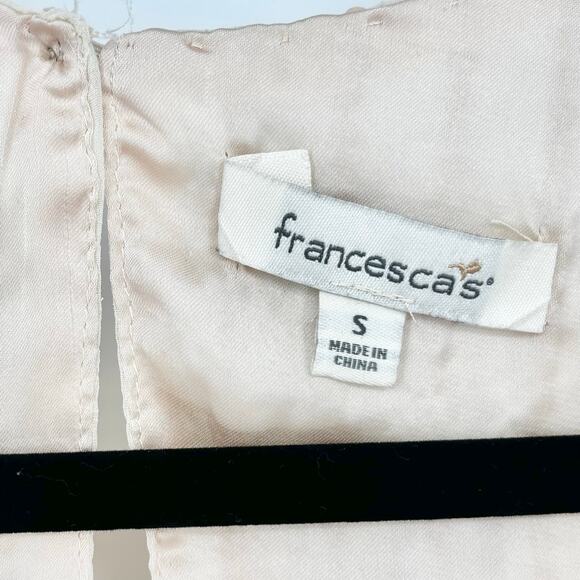 Francesca's Gold Sequin Tank Size S - Picture 6 of 7